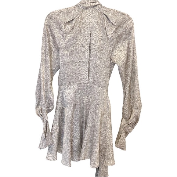 ACLER Doheny Dress in Monochrome Snake size 2 - Picture 8 of 11